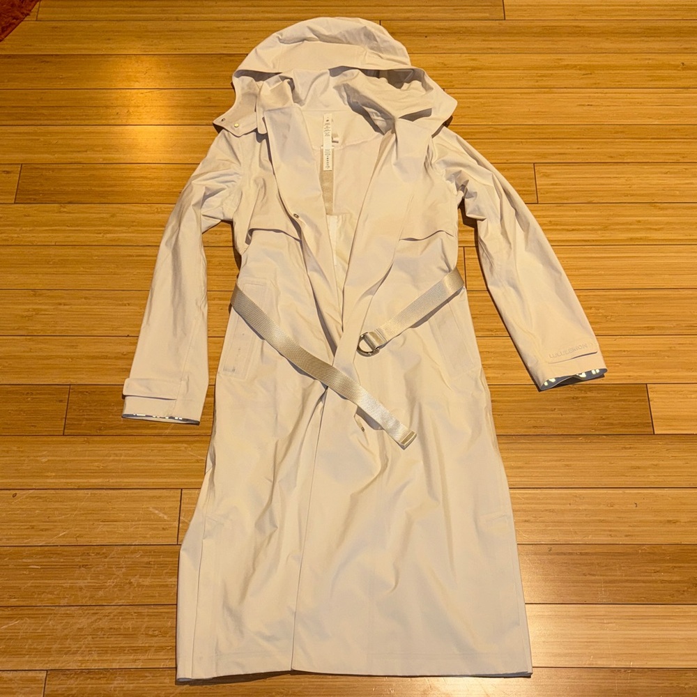 Lululmeon Waterproof Trench Coat